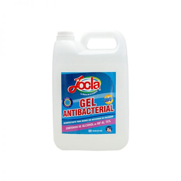 Gel Evaporable Antibacterial con Tapa C/4 Lts.