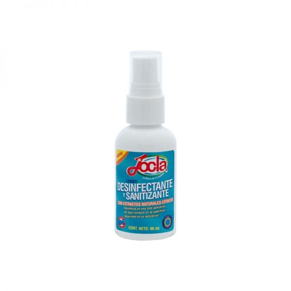 Desinfectante y Sanitizante con Extractos Cítricos Naturales C/60 Ml.