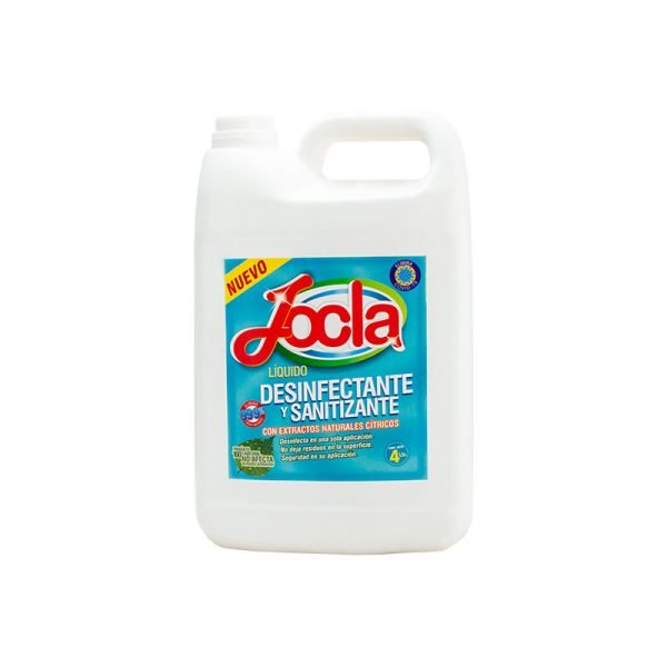 Desinfectante y Sanitizante con Extractos Cítricos Naturales C/4 Lts.